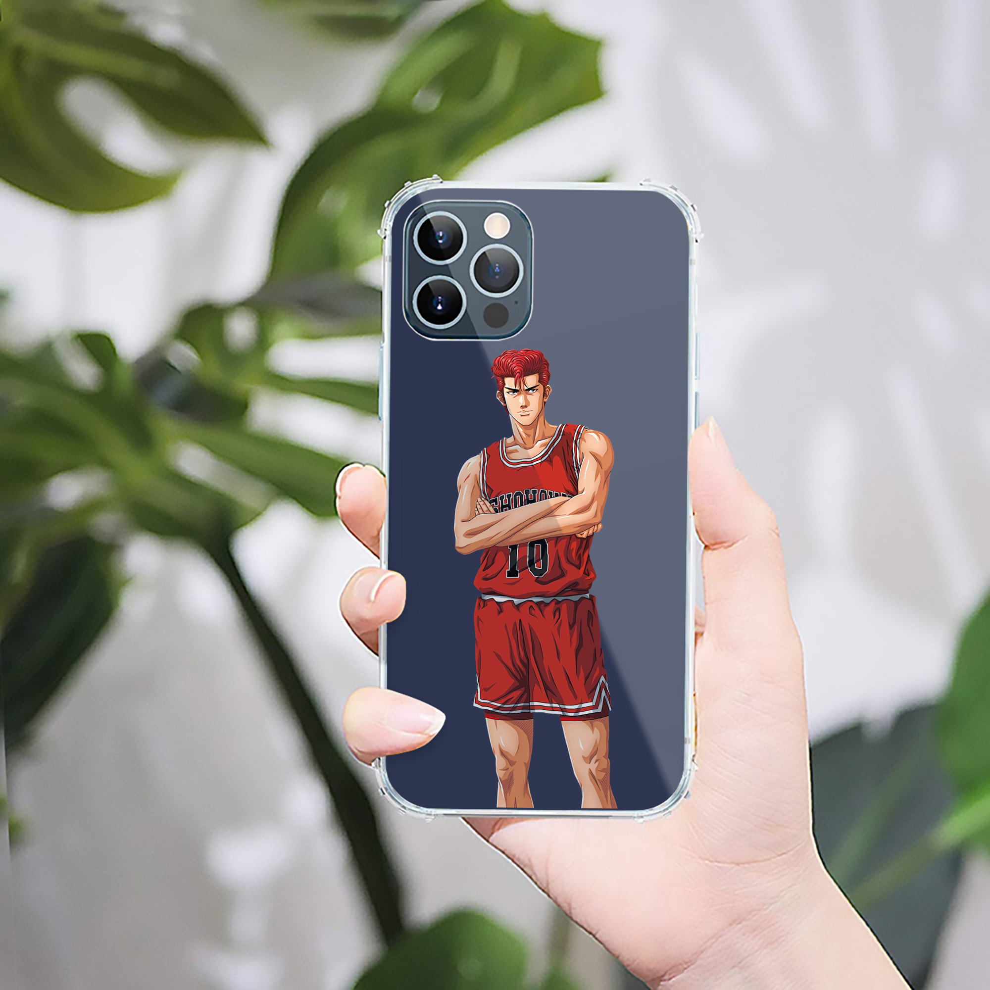 （画像用） SLAM DUNK／スラムダンク 【iPhone 12シリーズ対応】透明スマホケース（クリアソフトケース）